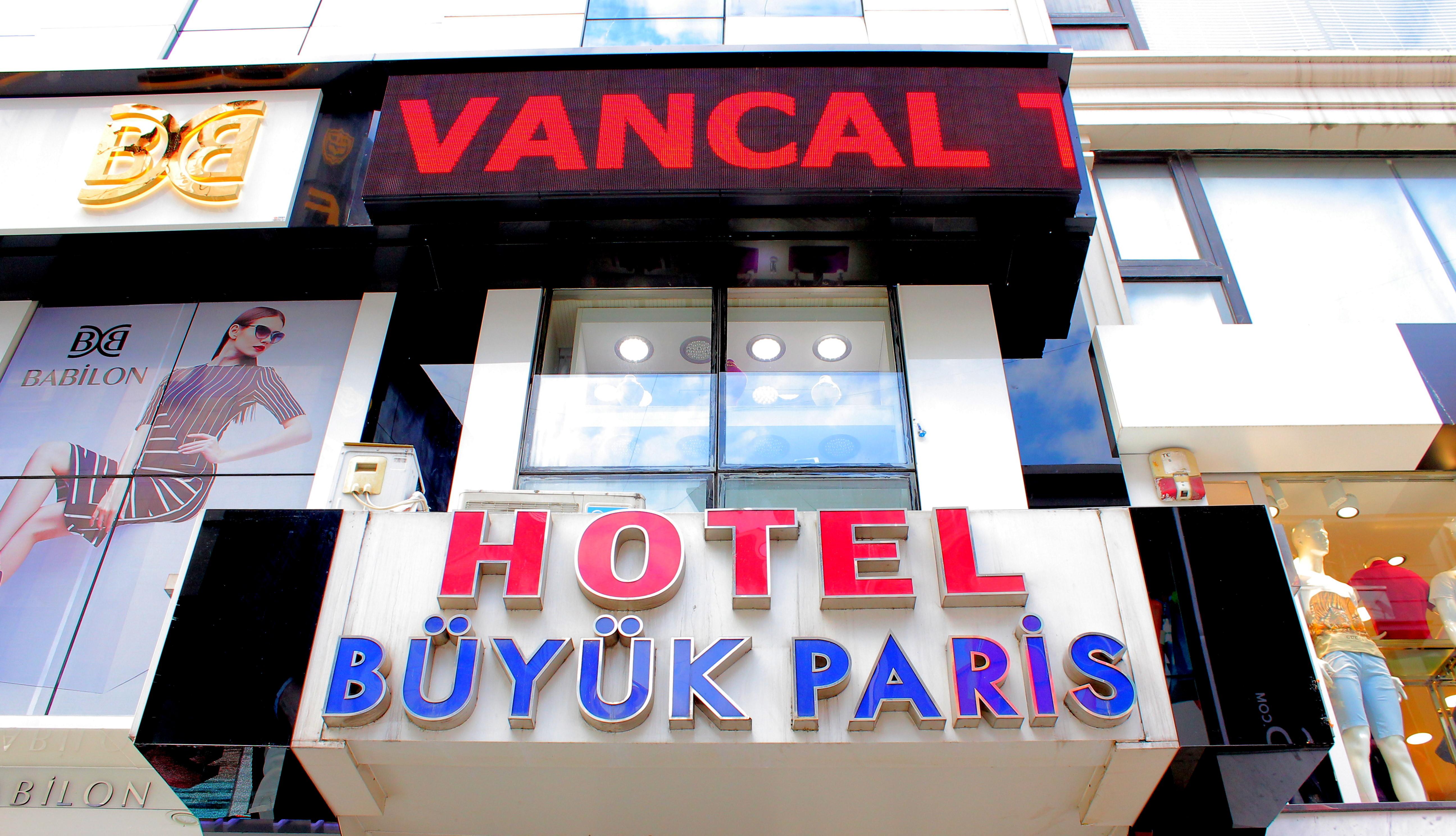 Hotel Buyuk Paris Istanbul Exteriör bild